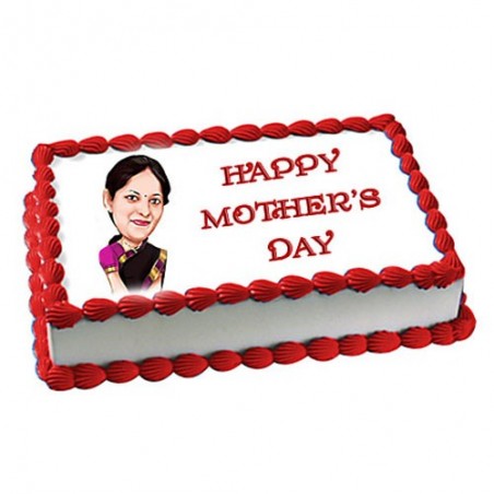 Mothers day Photo Cake -2kg