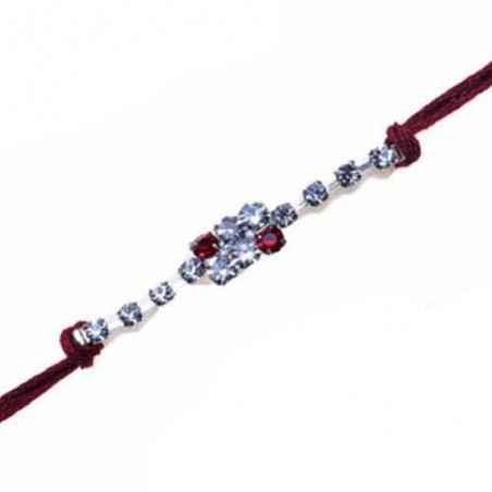 American Diamond Beads Diamond Rakhi