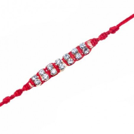 American Diamond Thread Rakhi