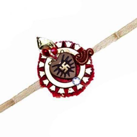 Swastik Thread Rakhi