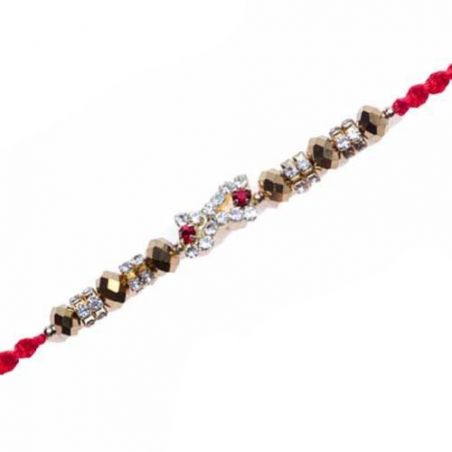 Crystal Beads, Ad Jewelled Rakhi