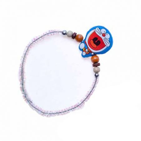 Doraemon Wooden Beads Kids Rakhi