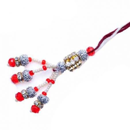 Beautiful Diamond Studed Fancy Rakhi