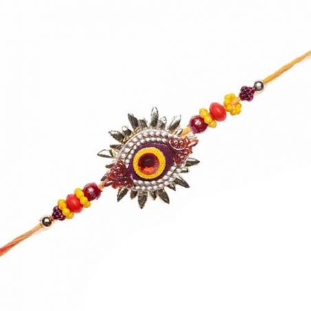 BEADS, KUNDAN RAKHI