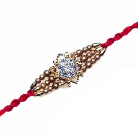 Premium Diamond Bracelate Rakhi