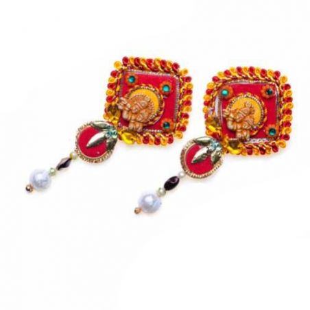 Radhekrishna With Pearls Shagun Rakhi