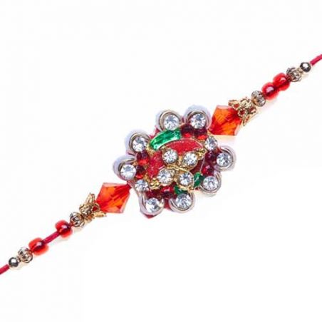 Auspicious American Diamond Rakhi