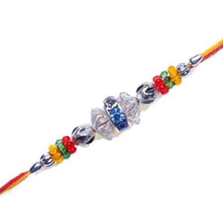 Diamond with Pearl Rakhi