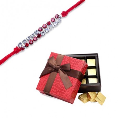 Red Diamond, Ad Diamond Rakhi With Indulgent Chocolates