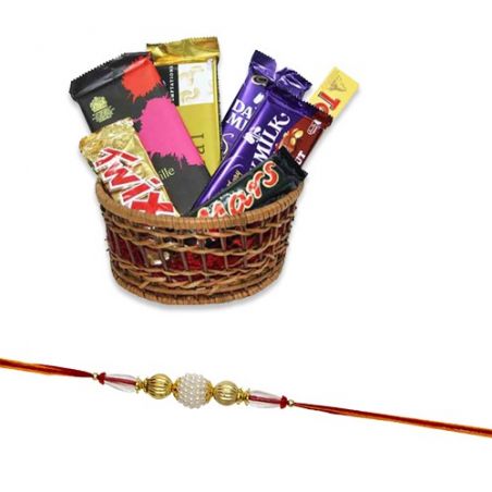 Rakhi With Homeliness Gift basket