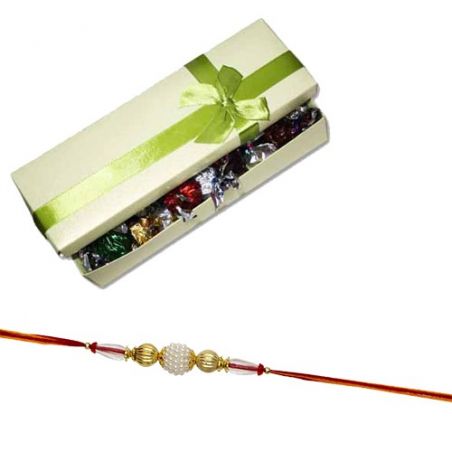 Rakhi With Surprise Chocolate Box