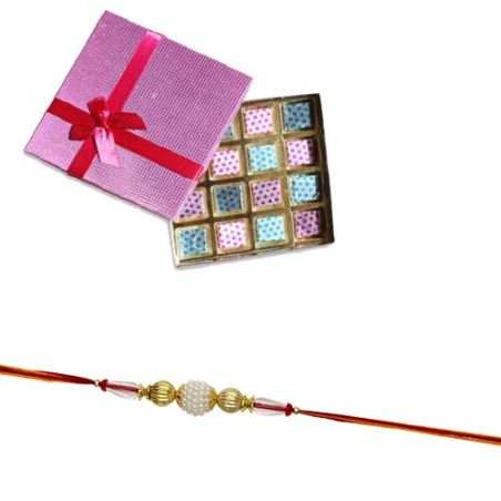 Rakhi With Surprise Chocolate Pack 16 Pcs