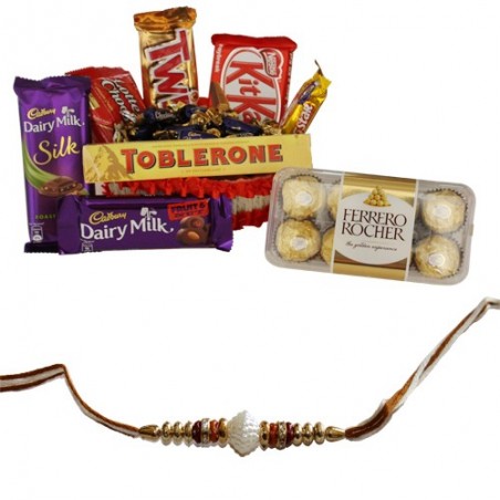 Rakhi Chocolates Hamper