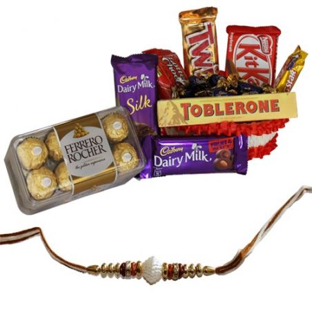 Rakhi Chocolates Hamper