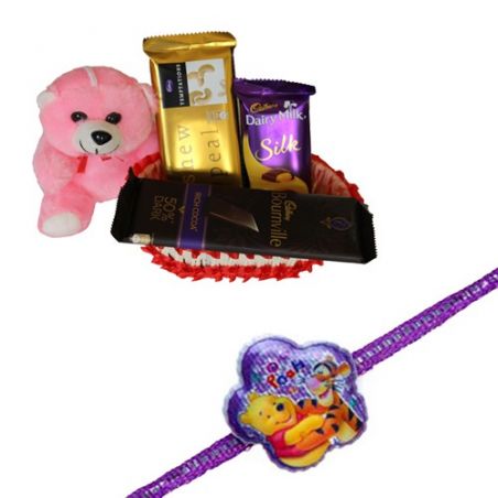 Kids Rakhi With Chocolate Hamper