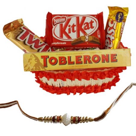 Rakhi Chocolates Hamper