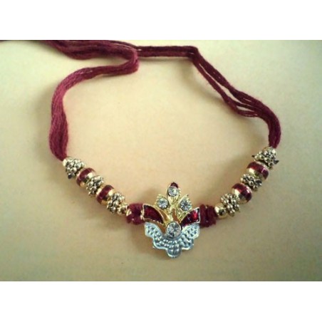 Marvelous Maroon Rakhi