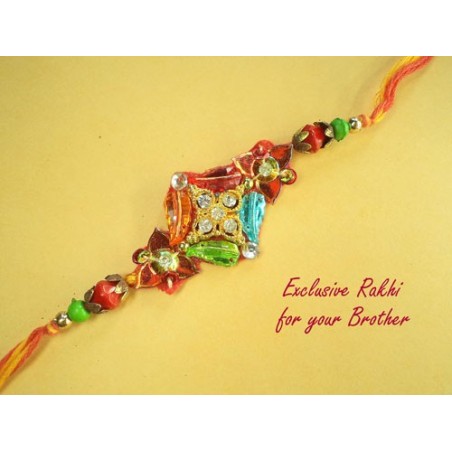 Colorful Rakhi for beloved brother