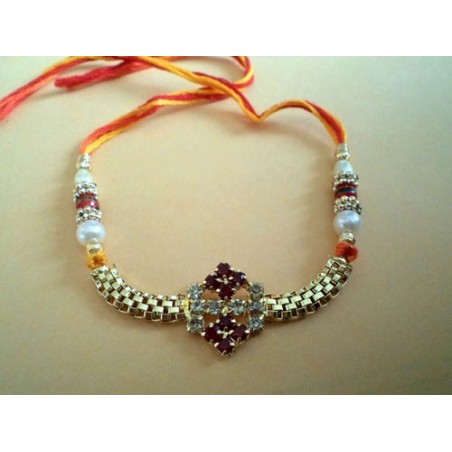 Golden Rakhi for Bhaiya