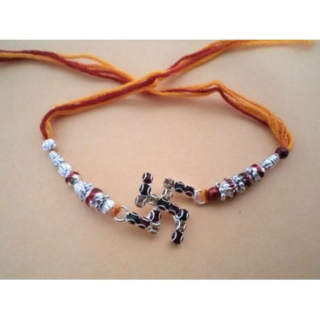 Swastik Rakhi for my Caring brother