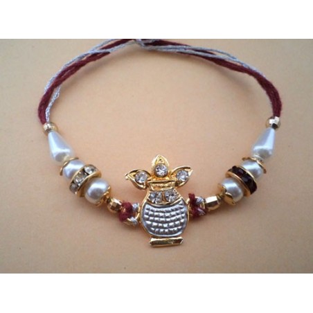 Kumbha Shaped Designer Rakhi