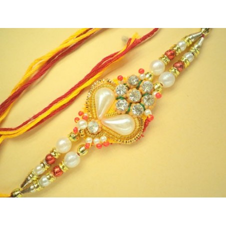 Pearl Studded Rakhi