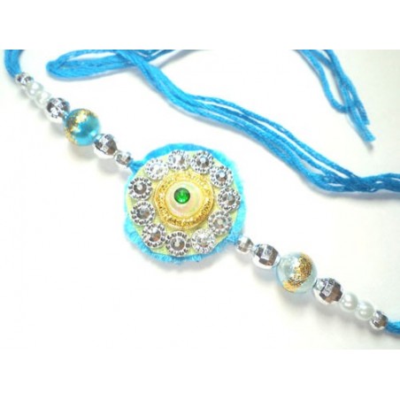 Blue Rakhi for Bhaiya