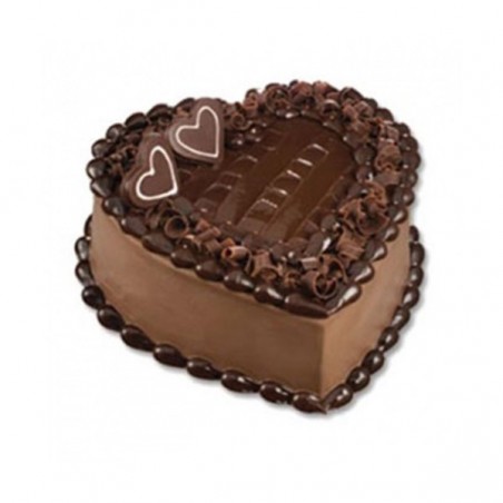 Heart Shape Eggless Cake - 1kg