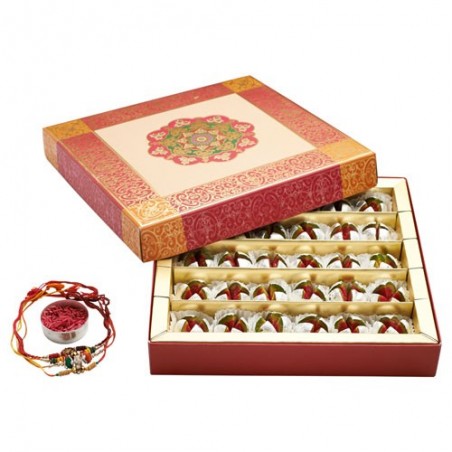 Ghasitaram Rakhi Special Dryfruit Anarkali Mithai Box