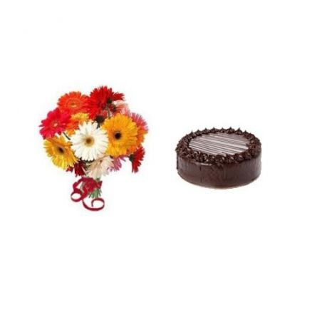 Cake N Gerberas