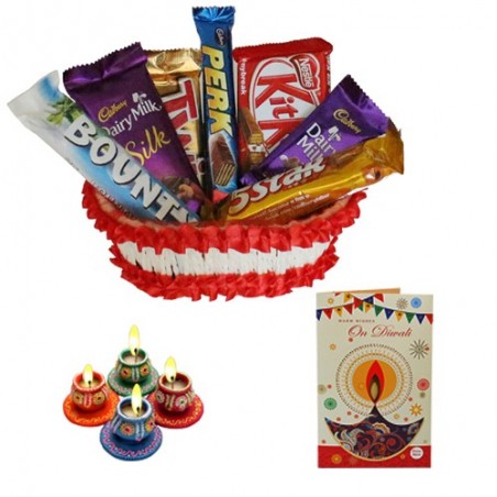 Diwali Chocolate Basket