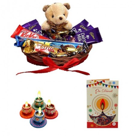 Diwali Chocolate With teddy