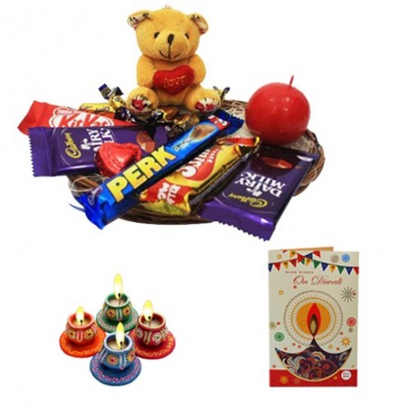 Diwali Chocolate With teddy