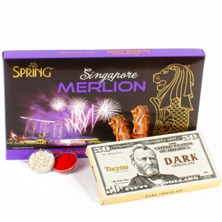 Attractive Dollar and Marlion Chocolate for Bhai Dhooj