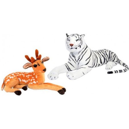 Deer and white Tiger Combo