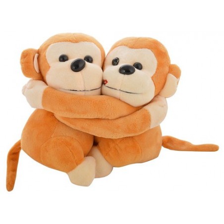 Hugging Monkey Soft Plush Toy Love 30 cm