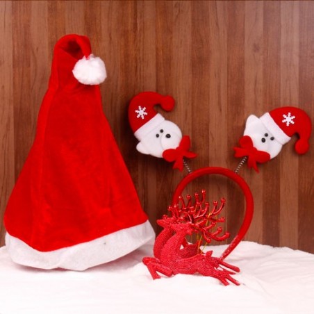 Christmas Accessories in Red^soft toys^christmas softoys^xmas softtoys^christmas^xmas