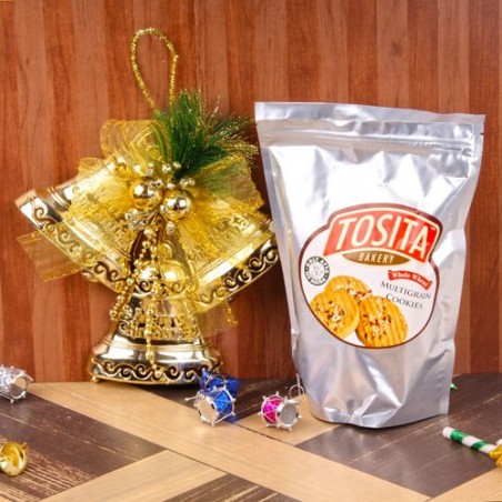 Attractive Christmas Bell with Multigrain Cookies
