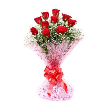 Valentine Beauty of Red rose Bunch