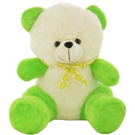 Chunmun Sitting Teddy Bear - 60 cm  (Green White)