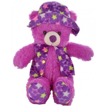 pink and purple teddy bear