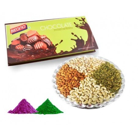 Bikanervala Dry fruit with Chocolates Holi gift
