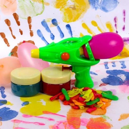 Holi Pichkari with Balloons and Herbal Colors