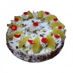 Pineapple Eggless Cake (Sugar & Spices)