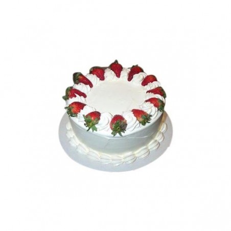 Strawberry Butter Cream Cake  - 2 Pound (Flurys)