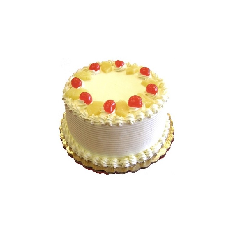 Strawberry Eggless Cake  - 2 Pound  (Globe Bakers)