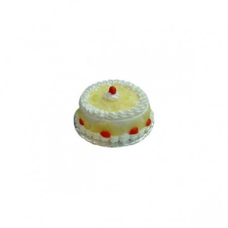 Pineapple Eggless Cake  - 3 Pound  (Globe Bakers)