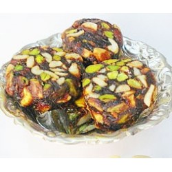 Dry dates burfi - (Sulaiman Mithaiwala)