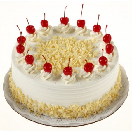 White Forest Cake  - 1 kg (Ambrosia)