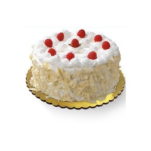 White  Forest Cake - 1kg (The Cake World)